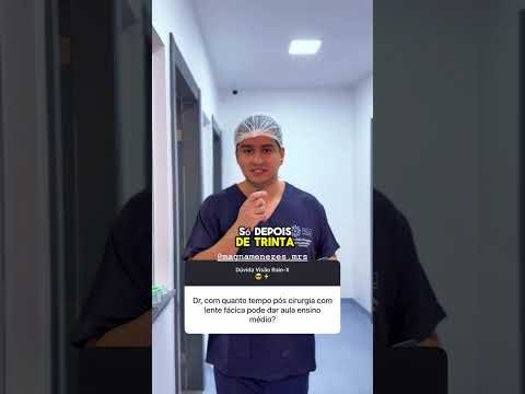 Com quanto tempo pós cirurgia pode dar aulas?