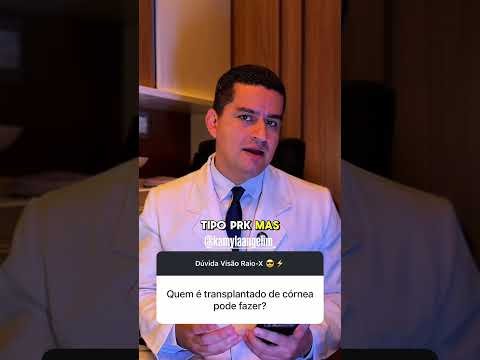 Quem é transplantado pode fazer cirurgia refrativa?