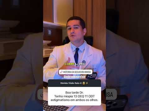 Cirurgia refrativa: qual a melhor grau a se fazer?