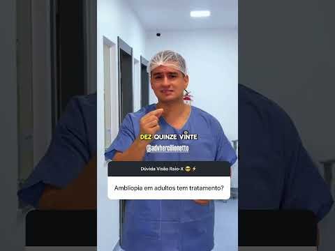 Ambliopia tem tratamento?